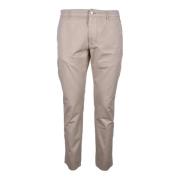 Heren Katoenen Broek Daniele Alessandrini , Beige , Heren