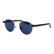 Stijlvolle zonnebril SL 707 Saint Laurent , Blue , Heren