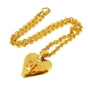 Pre-owned Metal chanel-jewelry Chanel Vintage , Yellow , Dames