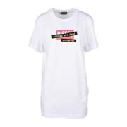 Witte T-shirt voor vrouwen Diesel , White , Dames