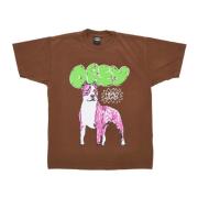 Heavy Sound Heavylight Tee Obey , Brown , Heren