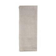 Beige Lamé Gebreide Franje Sjaal Brunello Cucinelli , Beige , Dames