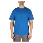 T-shirt met geborduurd logo Antony Morato , Blue , Heren