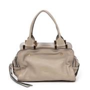 Pre-owned Leather handbags Chloé Pre-owned , Beige , Dames