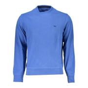 Blauwe Herensweater Zonder Rits Harmont & Blaine , Blue , Heren