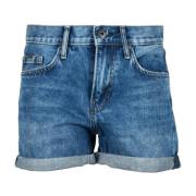 Katoenen Denim Shorts Pepe Jeans , Blue , Dames