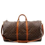 Pre-owned Canvas louis-vuitton-bags Louis Vuitton Vintage , Brown , Da...