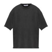 T-shirt met vintage-effect Helmut Lang , Gray , Heren