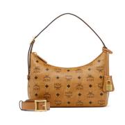 Aren Hobo in Visetos MCM , Brown , Dames