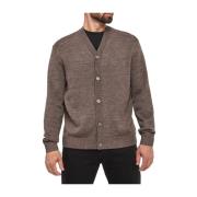 Bruine Cardigan Armani Exchange , Brown , Heren