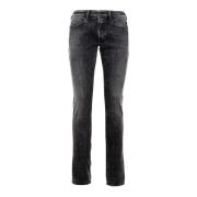 Heren Slim Fit Jeans Diesel , Gray , Heren