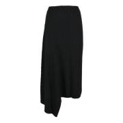 Lana Cashmere Rok Max Mara Studio , Black , Dames