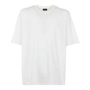 Heren Tee Stijlvol T-shirt Diesel , White , Heren