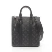 Pre-owned Canvas handbags Louis Vuitton Vintage , Black , Heren