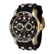 Pro Diver Quartz Horloge - Zwarte Wijzerplaat Invicta Watches , Yellow...