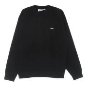 Zwarte Crew Neck Sweatshirt Special Fleece Obey , Black , Heren