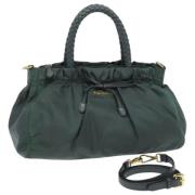 Pre-owned Nylon prada-bags Prada Vintage , Brown , Dames