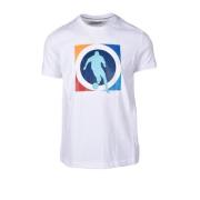 Stijlvolle Katoenen T-Shirt Collectie Bikkembergs , White , Heren