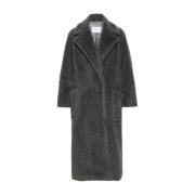 Grijze Jas voor Vrouwen Elegante Stijl Max Mara , Gray , Dames