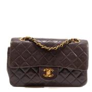 Pre-owned Fabric shoulder-bags Chanel Vintage , Black , Dames