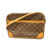 Pre-owned Fabric louis-vuitton-bags Louis Vuitton Vintage , Brown , Da...