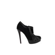 Pre-owned Suede boots Christian Louboutin Pre-owned , Black , Dames