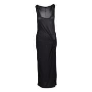 Damesjurk in Viscose Elastaan Pinko , Black , Dames