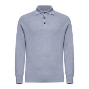 Grijze Polo T-shirts en Polos Brunello Cucinelli , Gray , Heren