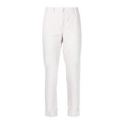 Broek met messingdetails Fabiana Filippi , White , Dames