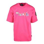 Katoenen T-shirt Mauna Kea , Pink , Heren