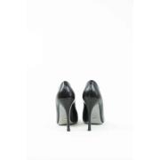 Pre-owned Leather heels Sergio Rossi Pre-owned , Black , Dames