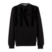 Heren Crewneck Sweatshirt Bikkembergs , Black , Heren