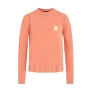 Stijlvolle Gebreide Top Belstaff , Orange , Heren