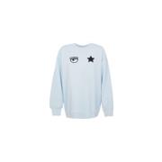 Sweatshirt Chiara Ferragni Collection , Blue , Dames