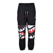 Katoenen Stijlvolle Broek Sprayground , Black , Heren