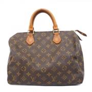 Pre-owned Fabric handbags Louis Vuitton Vintage , Brown , Dames