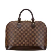 Pre-owned Canvas handbags Louis Vuitton Vintage , Brown , Dames