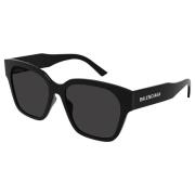 Black/Grey Sunglasses Bb0215Sa Balenciaga , Black , Unisex