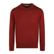 Regent Wolmix Crewneck Sweater MC2 Saint Barth , Brown , Heren