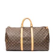 Pre-owned Canvas travel-bags Louis Vuitton Vintage , Brown , Dames