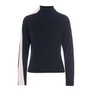 Zwart/Roze Langarm Blouse Bitte Kai Rand , Blue , Dames