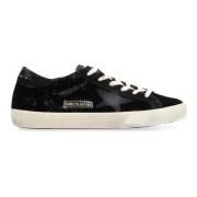 Suede Star Low-Top Sneakers Golden Goose , Black , Dames