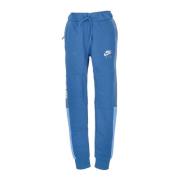 Sporty Fleece Tracksuit Pants in Blue Nike , Blue , Heren