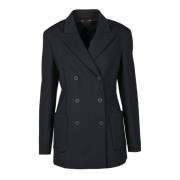 Jas Max Mara Studio , Black , Dames