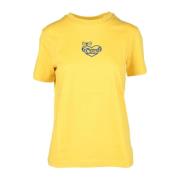 Gele T-shirt voor vrouwen Diesel , Yellow , Dames