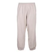 Katoenmix Stijlvolle Broek Adidas , Beige , Heren