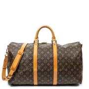 Pre-owned Canvas travel-bags Louis Vuitton Vintage , Brown , Dames