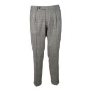 Kasjmiermix wollen broek Michael Coal , Gray , Heren