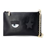 Clutches Chiara Ferragni Collection , Black , Dames