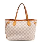 Pre-owned Canvas louis-vuitton-bags Louis Vuitton Vintage , White , Da...